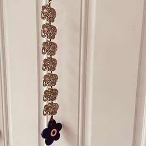 Silver 7 Elephants Good Luck Decor